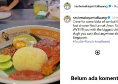 Mencicipi Nasi Lemak Ayam Taliwang di Singapura yang Mendapat Rekomendasi Michelin